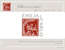 Tablet Screenshot of emiliaecarlo.it